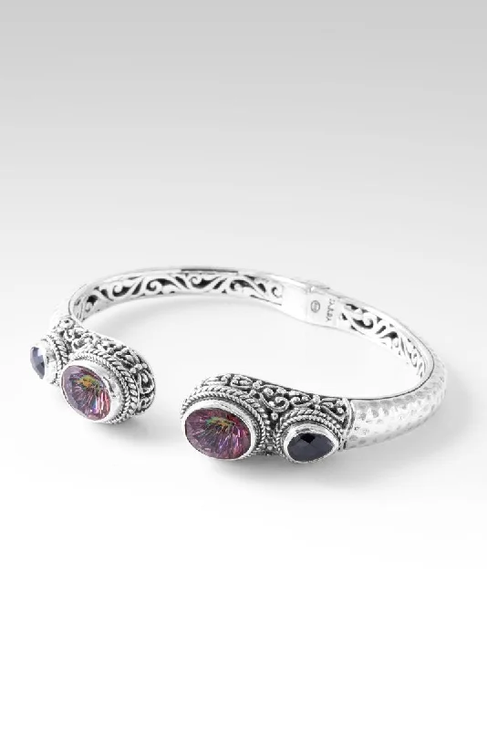 Beautiful in Time Tip-to-Tip Bracelet™ in Hayward's Muse™ Mystic Quartz