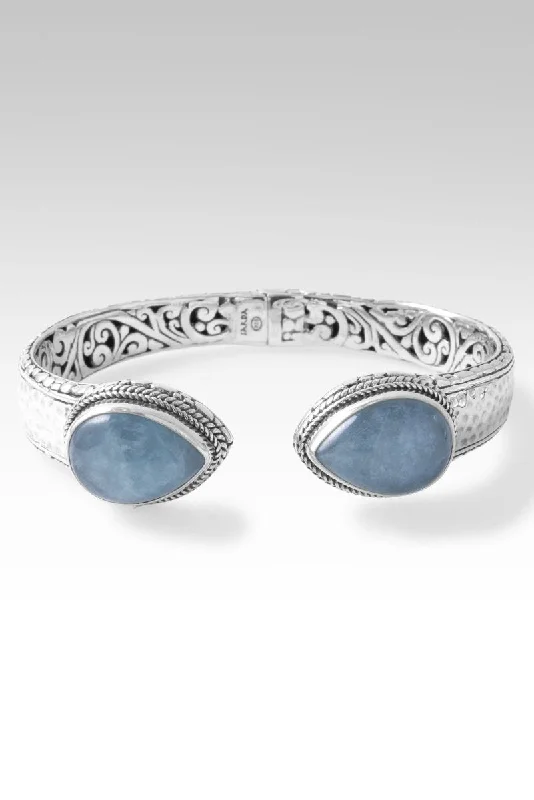 Blessed with Abundance Tip-to-Tip Bracelet™ in Aquamarine