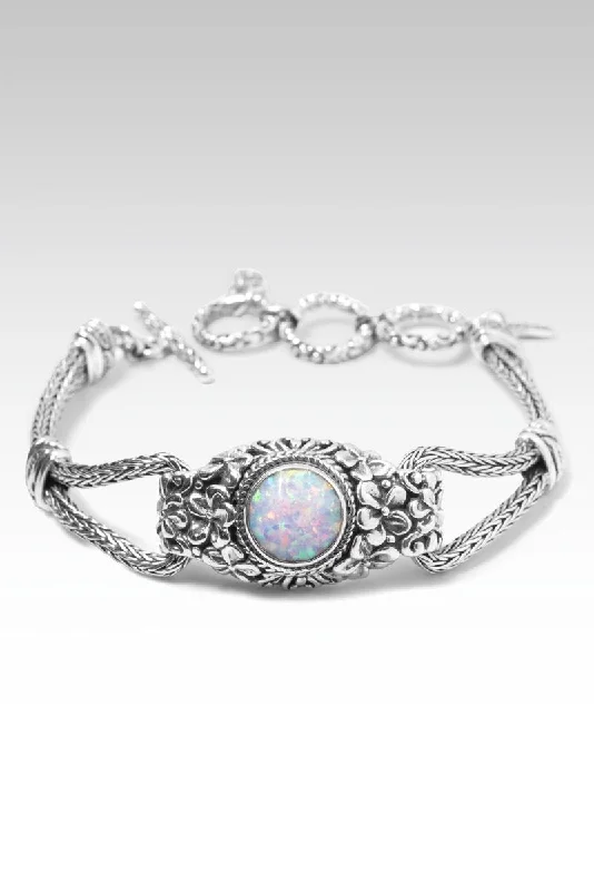 Blossom Bracelet™ in Cotton Candy Simulated Opal