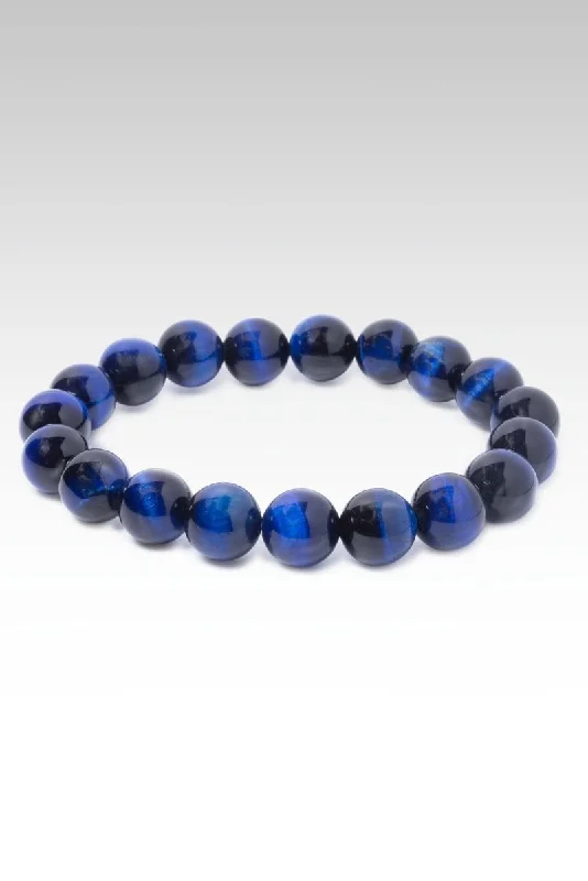 Beaded Blue Tiger's Eye Bracelet™