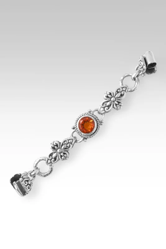 Bracelet Component™ in Mexican Fire Opal