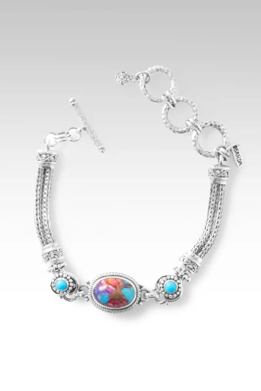 Bring About Peace Bracelet™ in Sweetart Kingman Turquoise