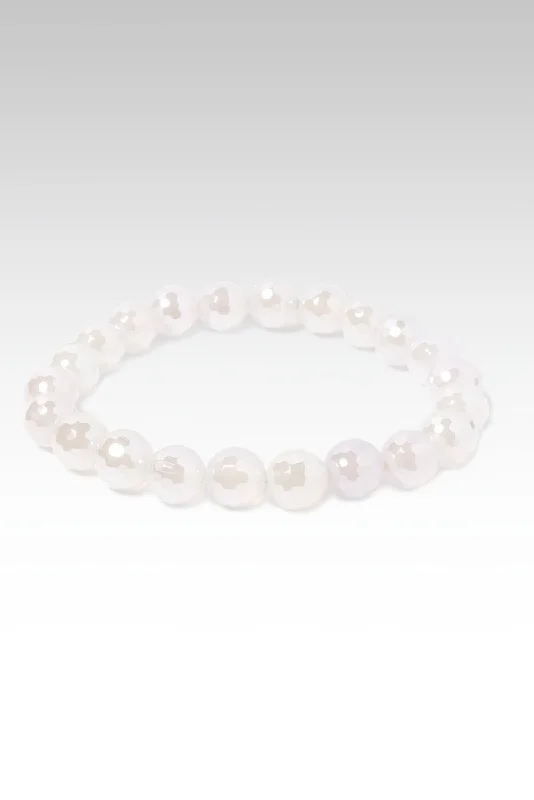 Beaded Celestial Snow Agate Bracelet™