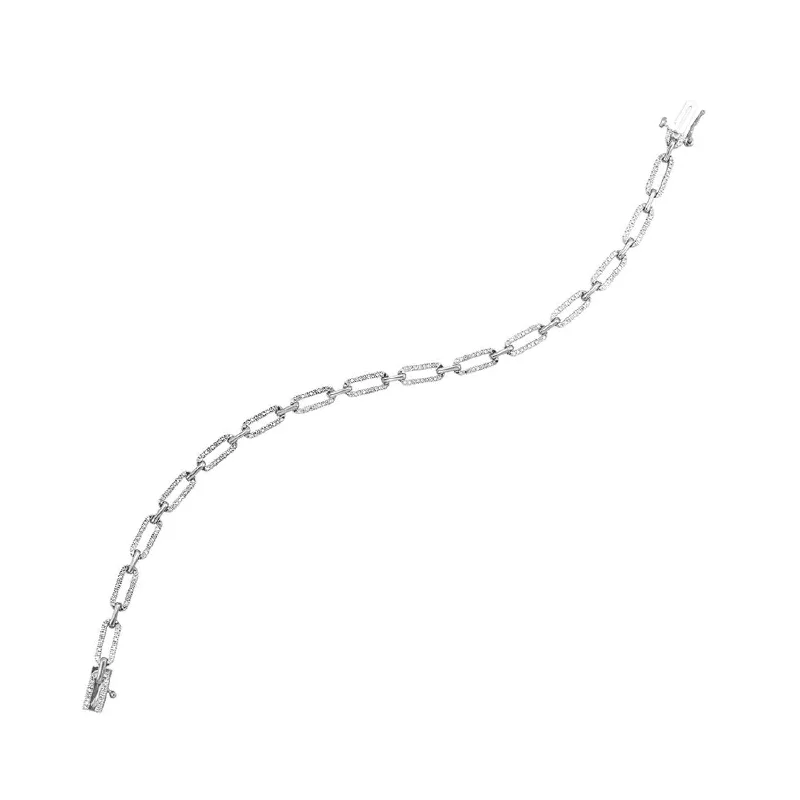 Diamond Link Bracelet- 0.50 ctw.