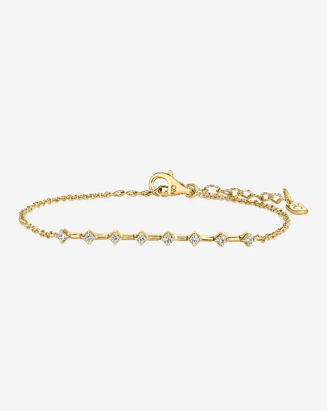 Diamond Station Bracelet