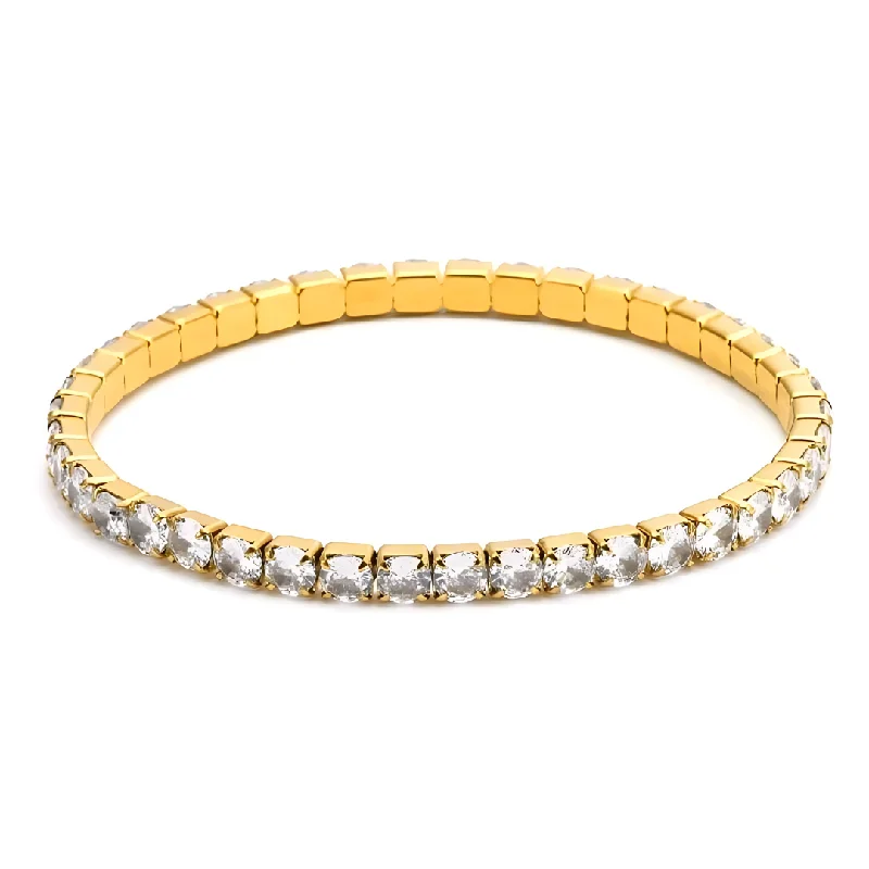 Eileen CZ Stretch Bracelet