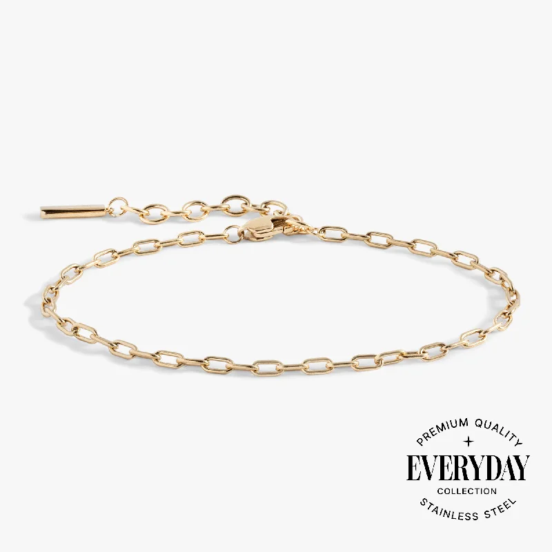 Everyday Paperclip Chain Bracelet