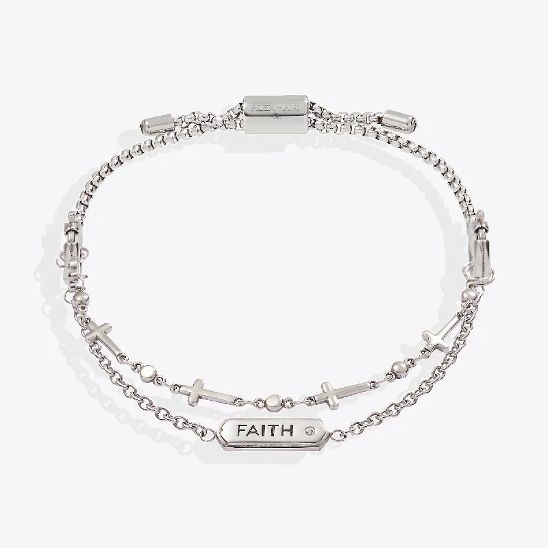 Faith Stranded Bracelet Set