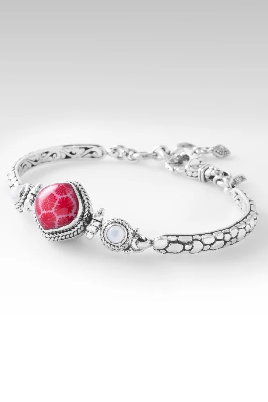 Joyful Bracelet™ in Red Indonesian Coral