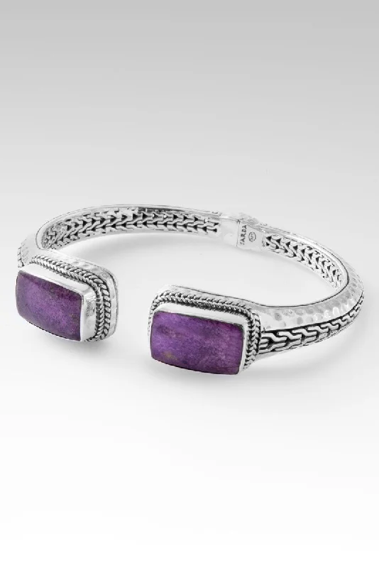 Light of Faith Tip-to-Tip Bracelet™ in Purpurite