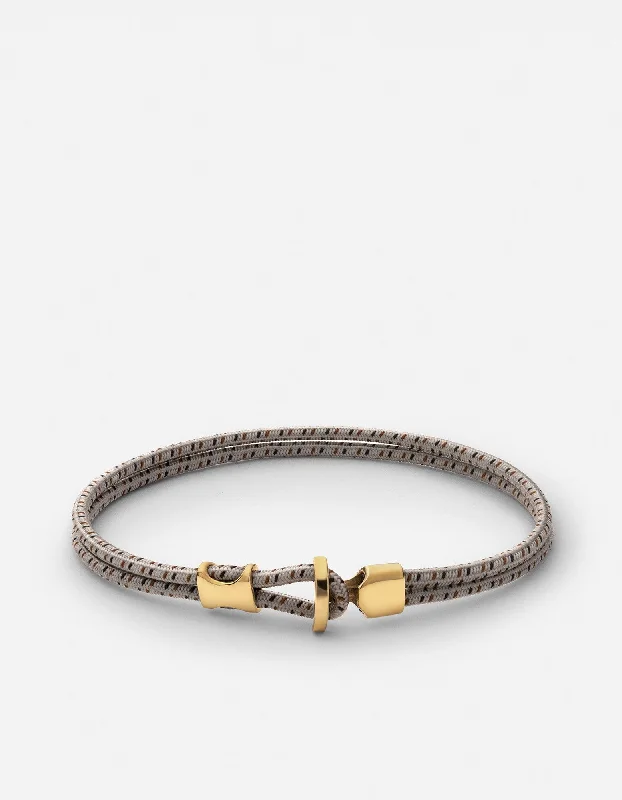 Orson Loop Bungee Rope Bracelet, Gold Vermeil