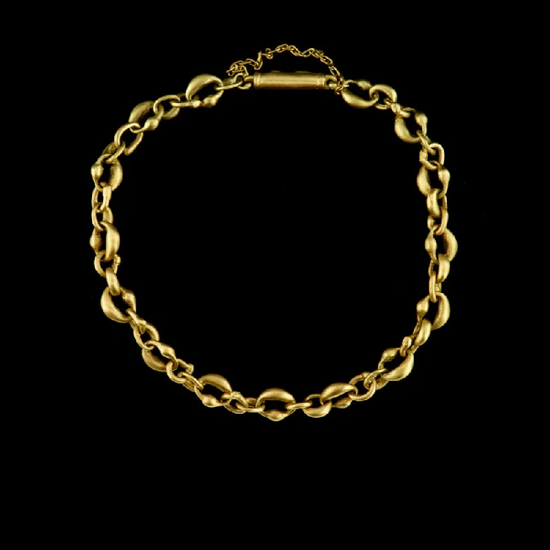 Oval Link Handmade Chain Bracelet