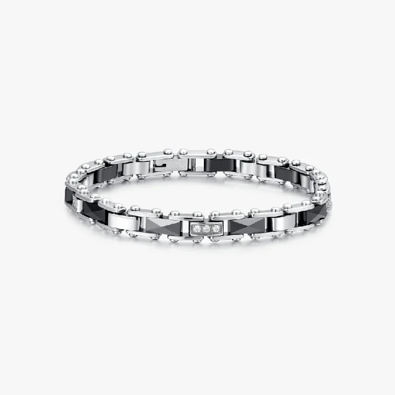 Parker Bracelet in Silver (Unisex)