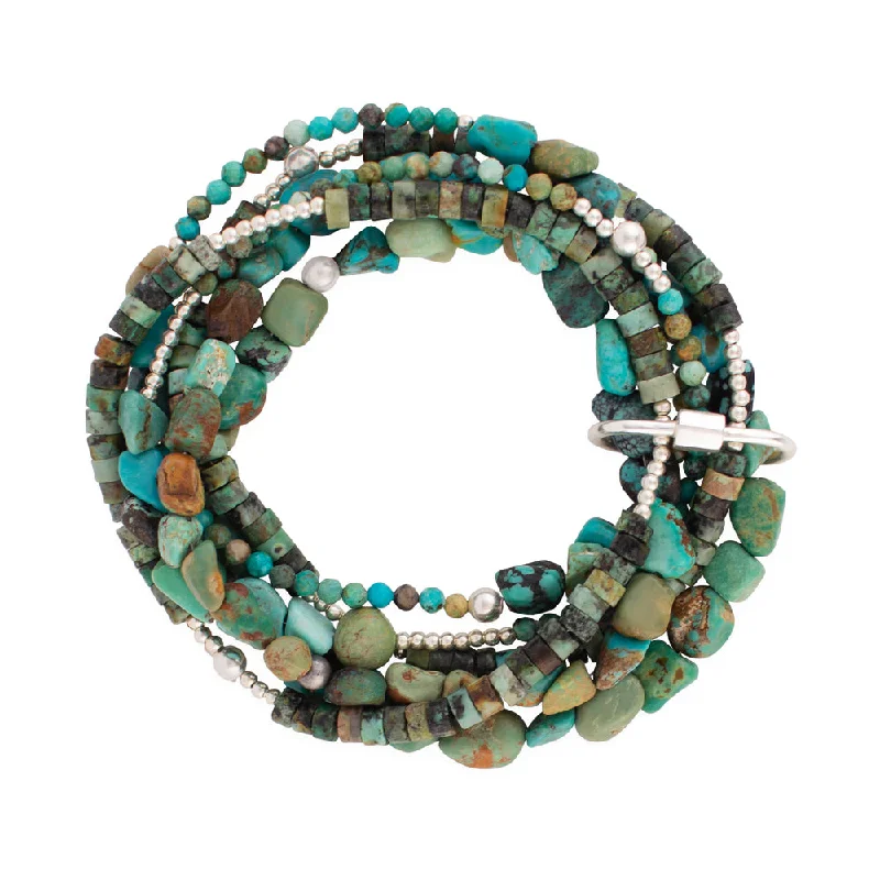 Rough & Tumble Turquoise Stretch Bracelet Set  | Available to ship December 6, 2024