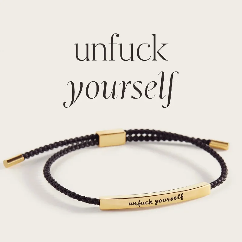 Unf♥ck Yourself Inspire Bracelet