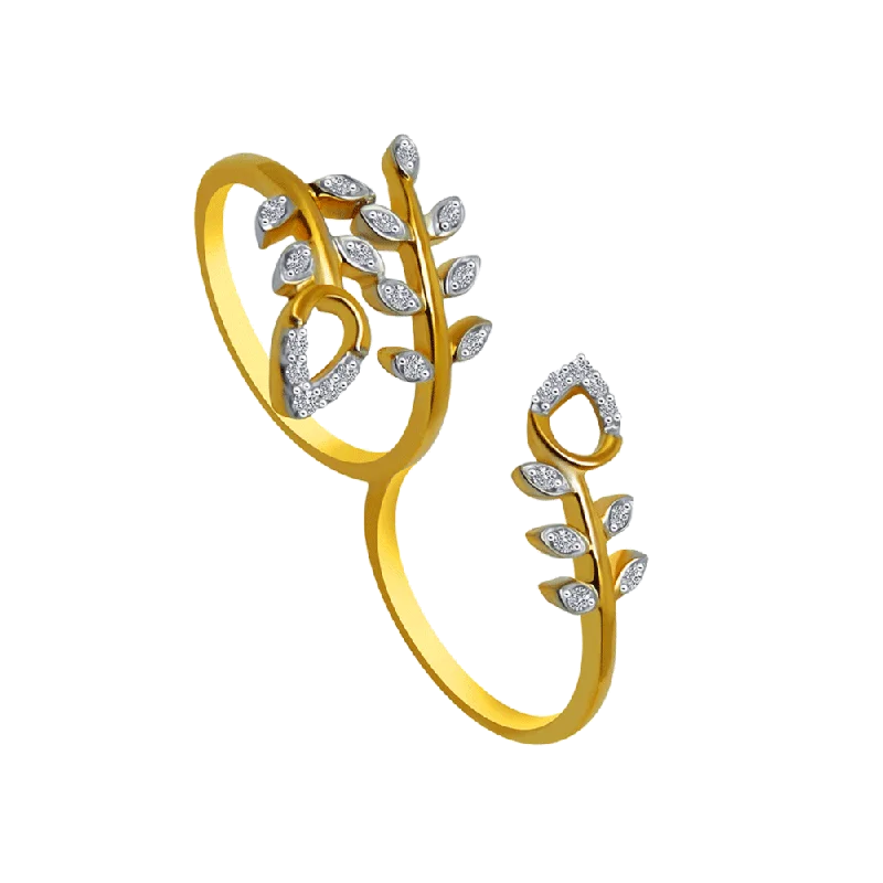 14KT (585) Yellow Gold Ring For Women