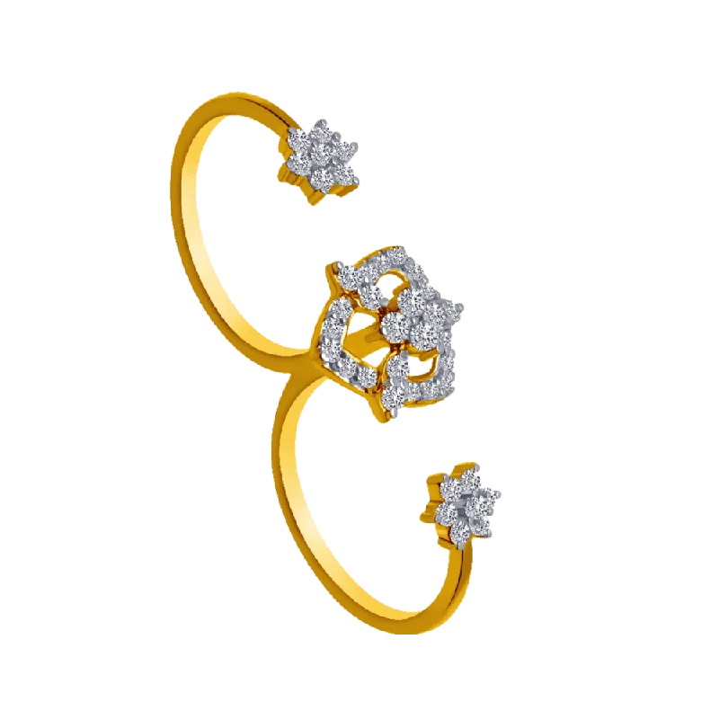 14KT (585) Yellow Gold Ring For Women