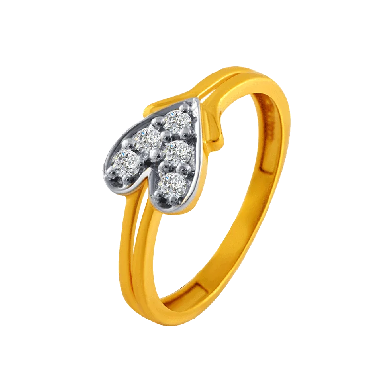 14KT (585) Yellow Gold Ring For Women