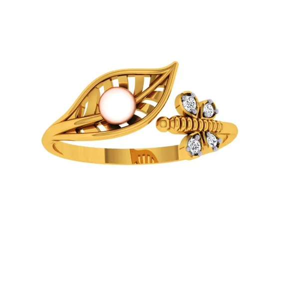 14KT (585) Yellow Gold Ring For Women