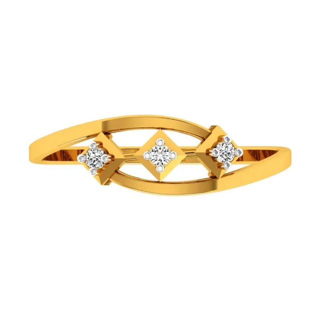 14KT (585) Yellow Gold Ring For Women