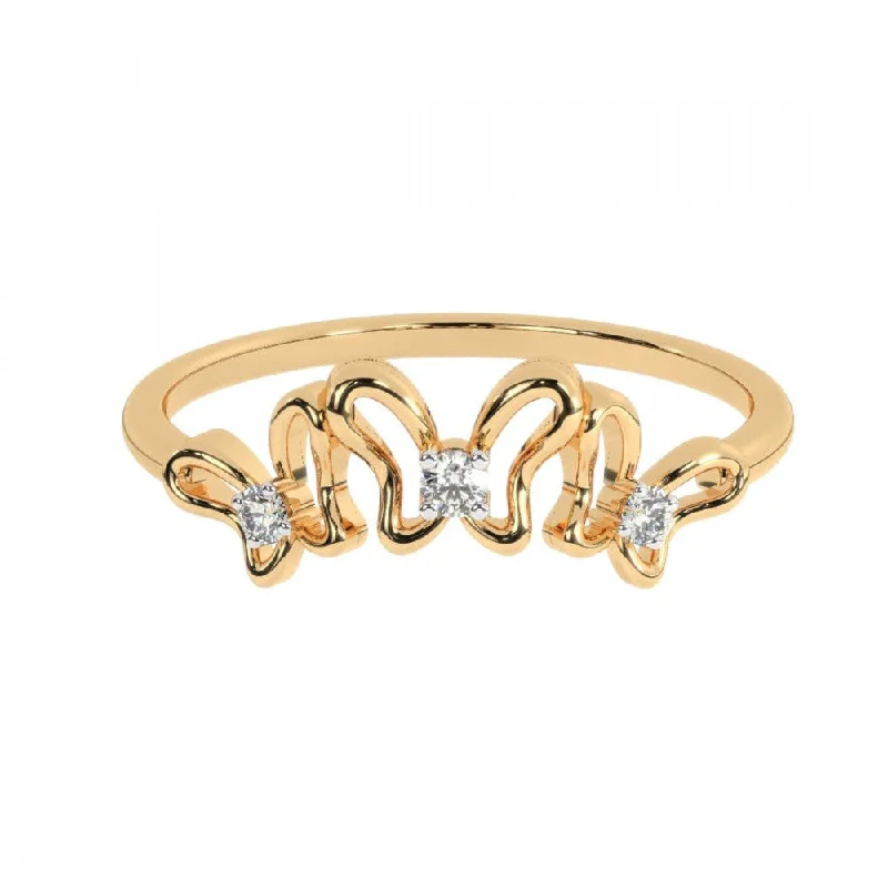 14KT (585) Yellow Gold Ring For Women