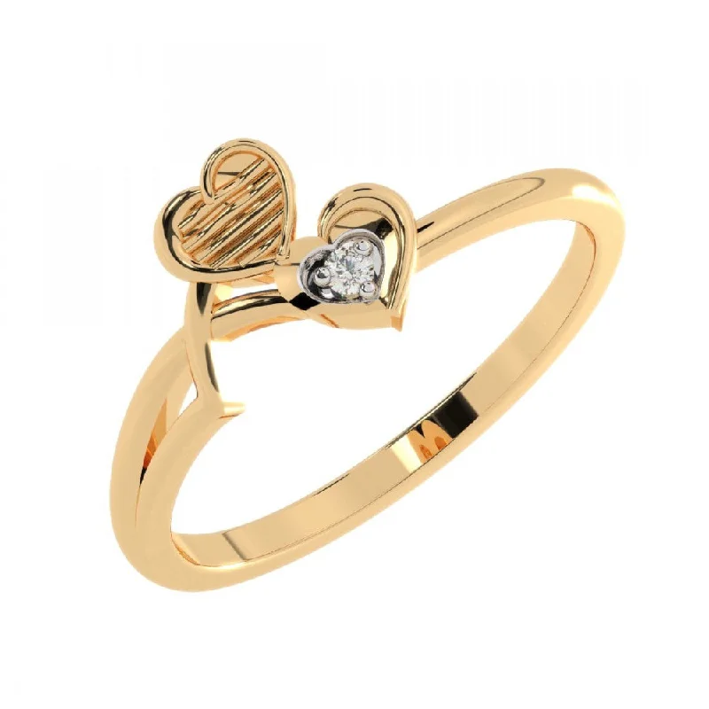 14KT (585) Yellow Gold Ring For Women