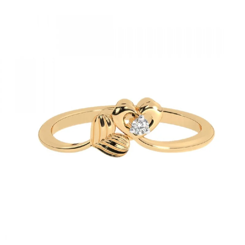 14KT (585) Yellow Gold Ring For Women