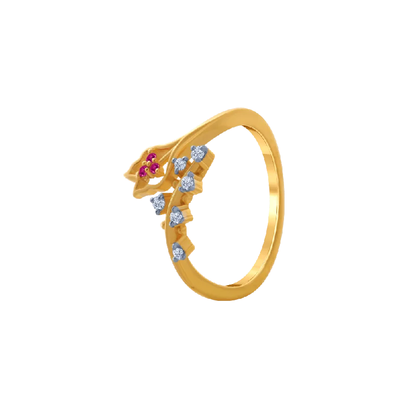 14KT (585) Yellow Gold Ring For Women