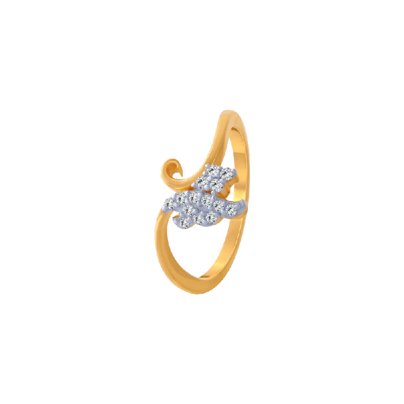 14KT (585) Yellow Gold Ring For Women