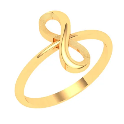 14KT Infinity Design Gold Ring From Amazea Collection