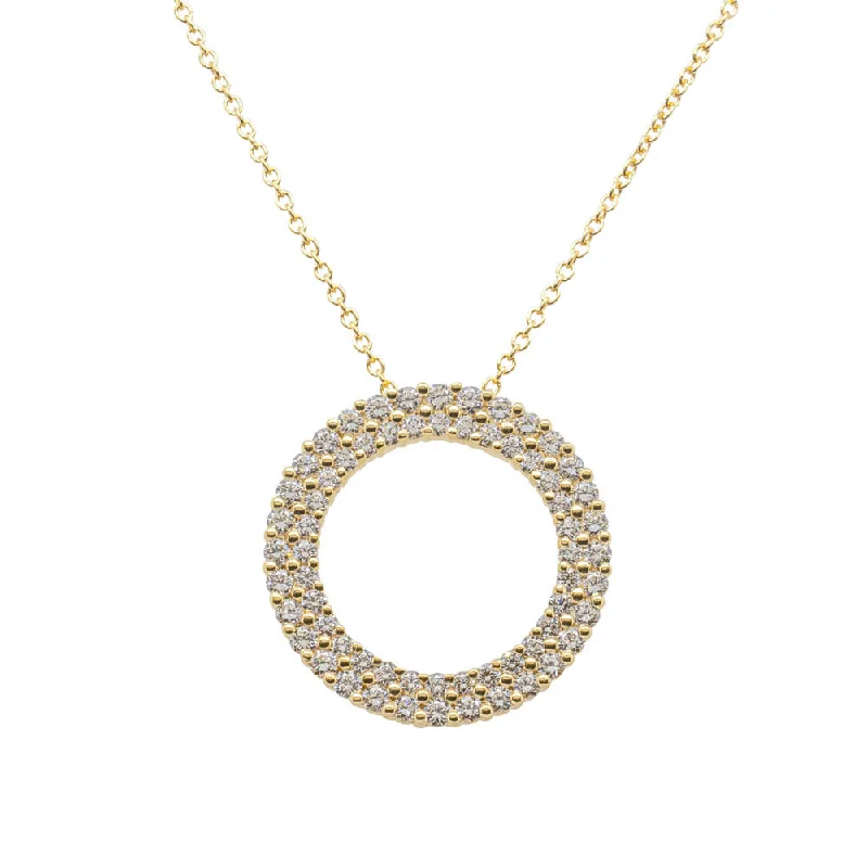 18ct Yellow Gold 1.10ct Diamond Apollo Necklace