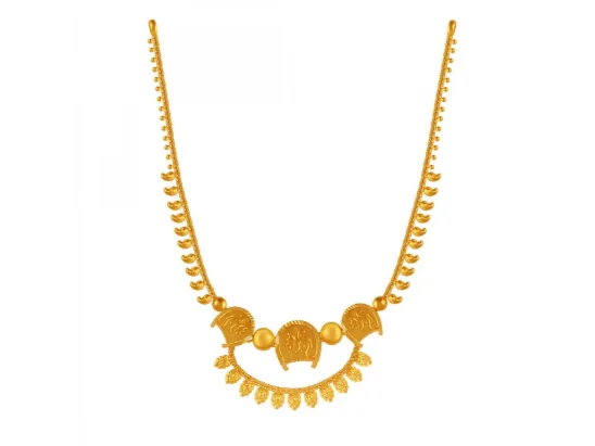 22k Kulo Fancy Lightweight Necklace