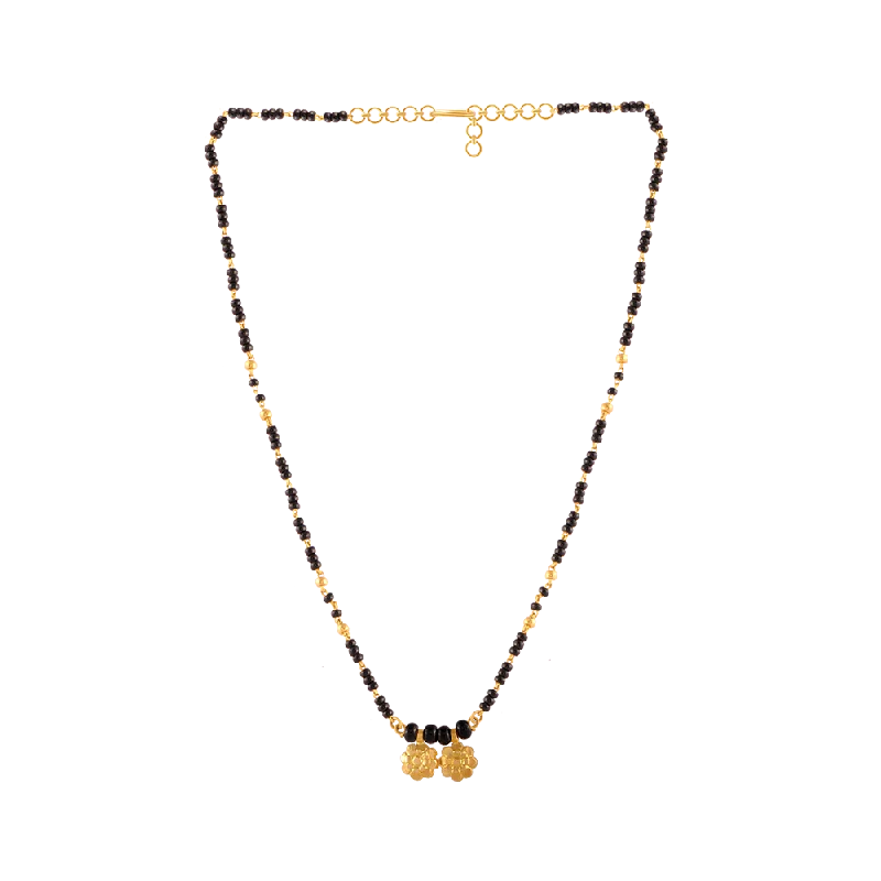 22KT (916) Yellow Gold  Mangalsutra For Women