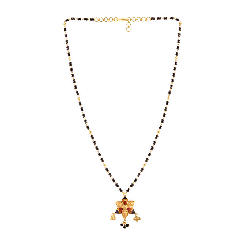 22KT (916) Yellow Gold  Mangalsutra For Women