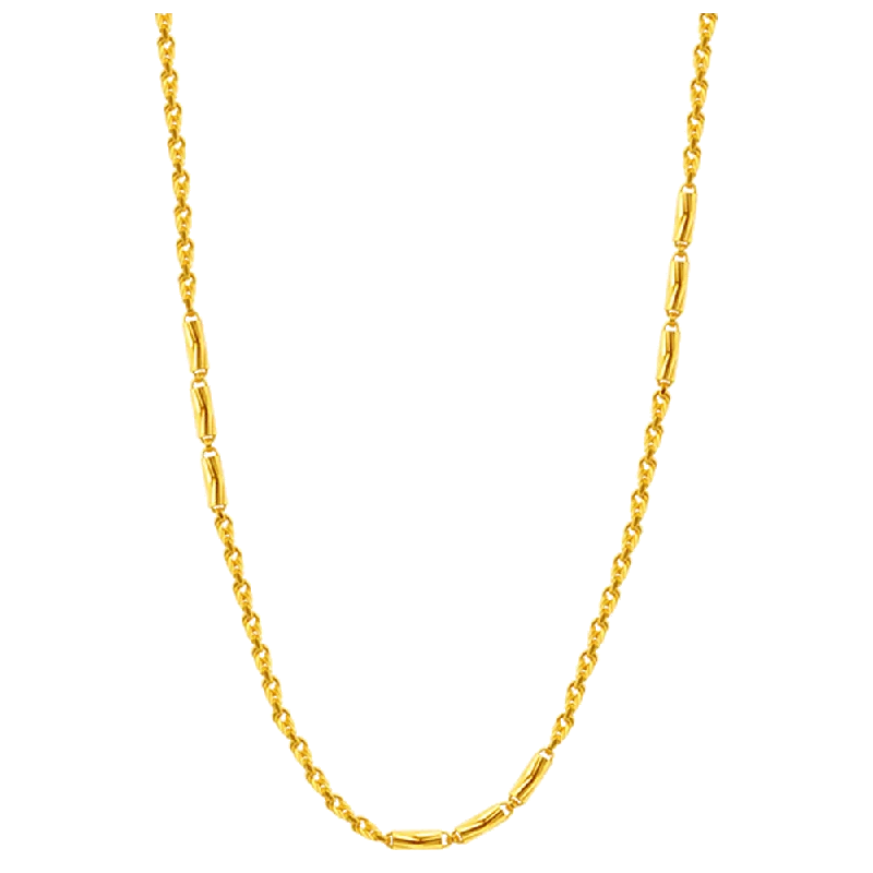 22KT Yellow Gold Chain For Women