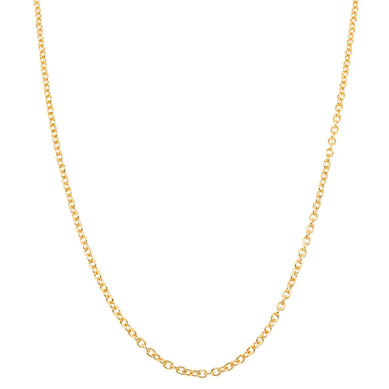 9ct Yellow Gold Cable Chain