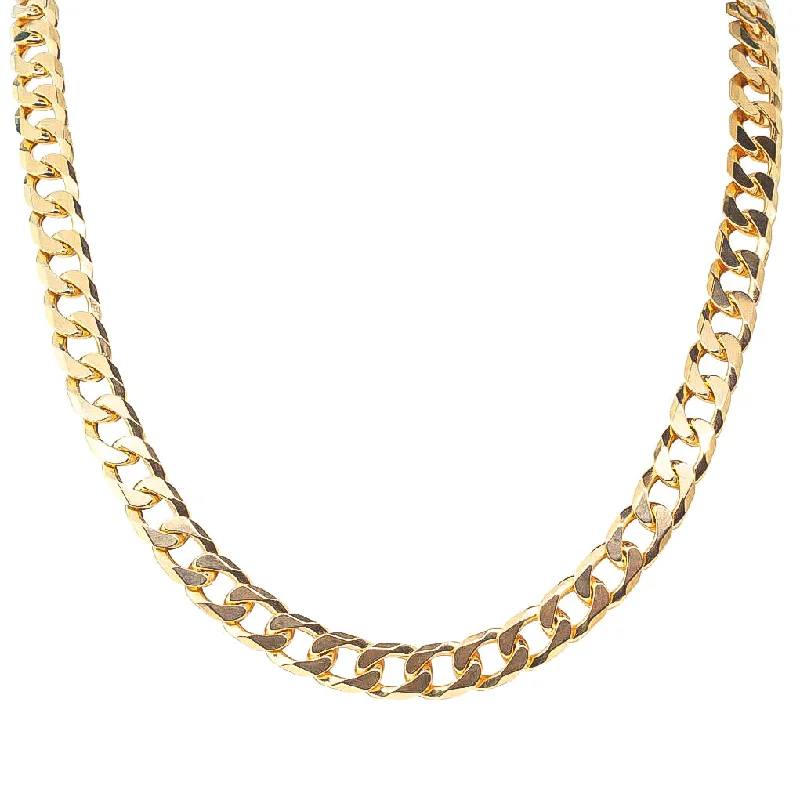 9ct Yellow Gold Cuban Chain