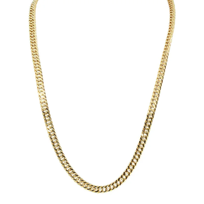 9ct Yellow Gold Double Curb Chain