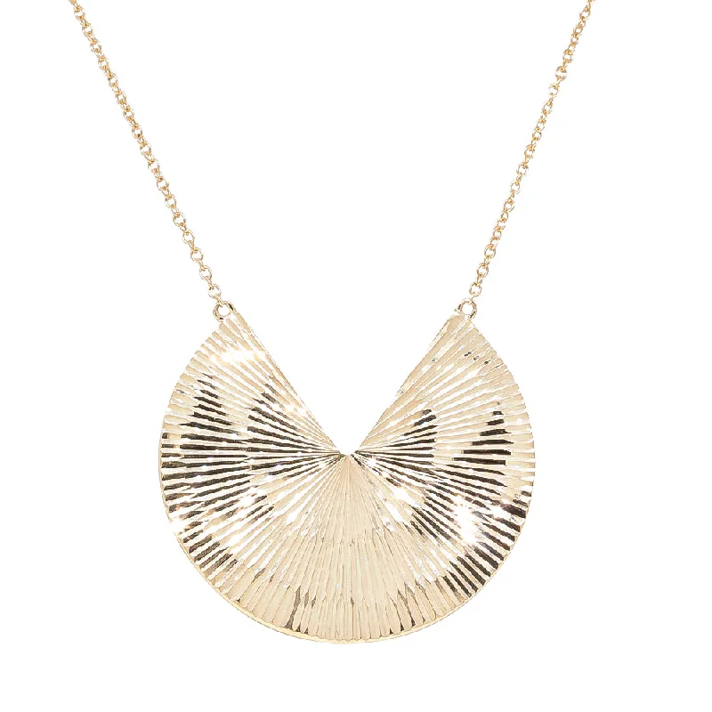 9ct Yellow Gold Reflections Necklace