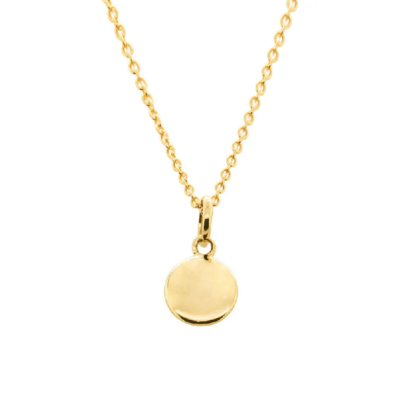 9ct Yellow Gold Mini Pebble Pendant