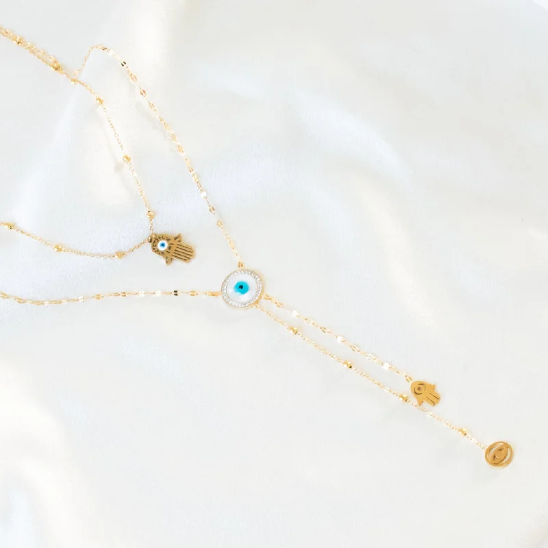 Collective Charm Layered Necklace