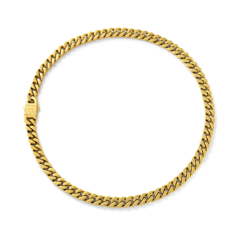 9mm Cuban Chain (Gold)