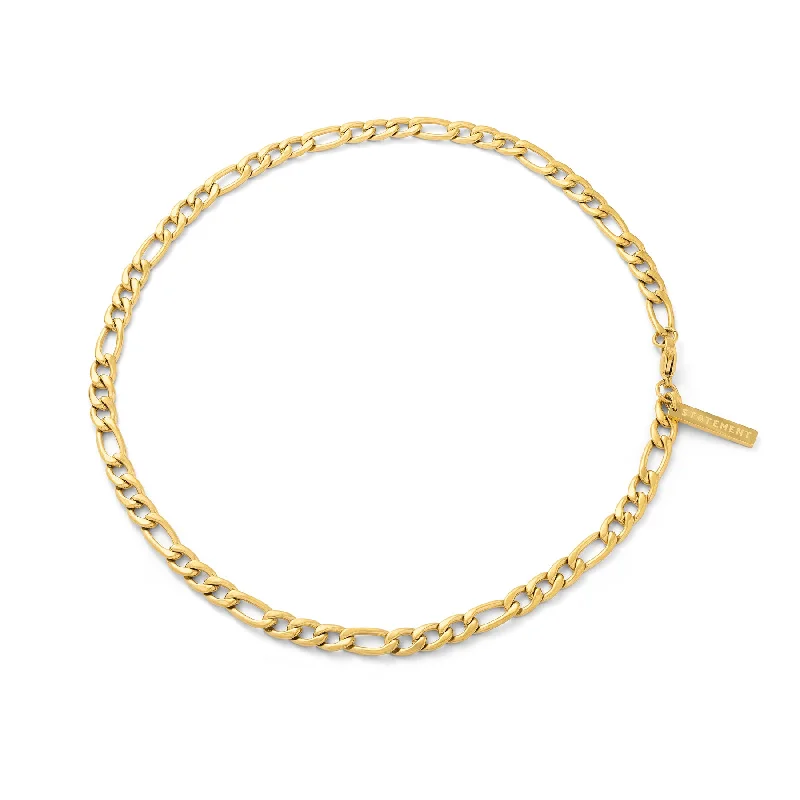 6mm Figaro Chain (Gold)