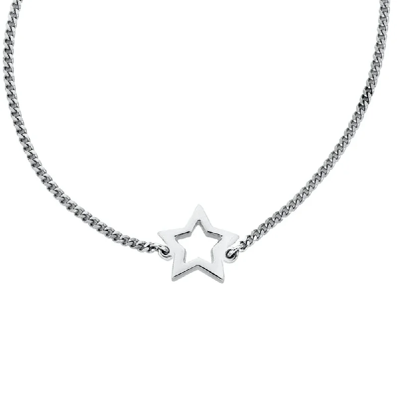 Karen Walker Mini Star Necklace - Sterling Silver