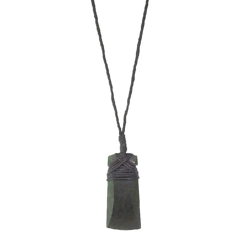 NZ Greenstone Small Toki Pendant