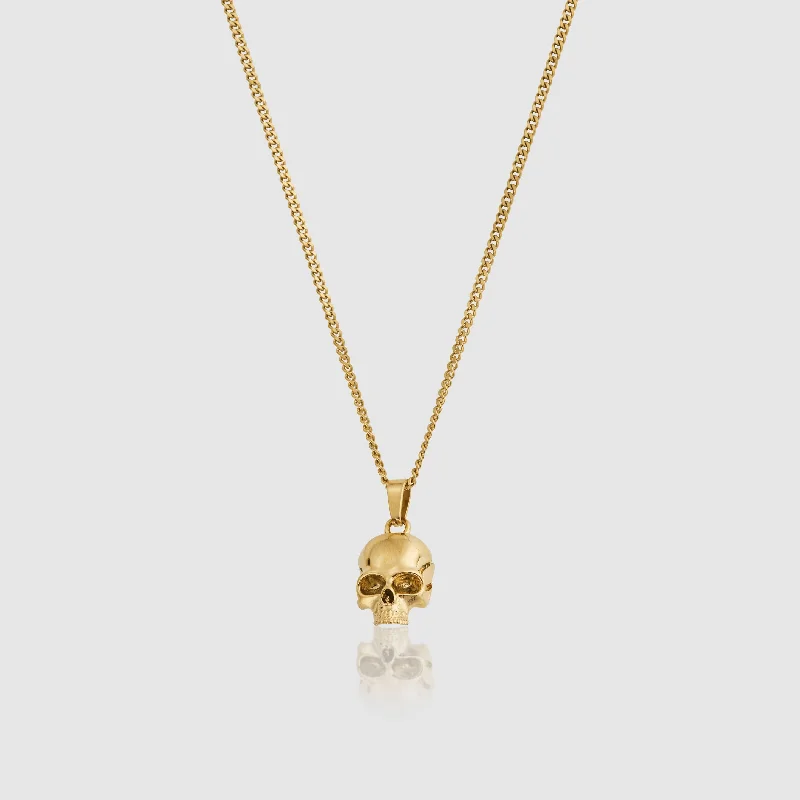 Skull Pendant (Gold)