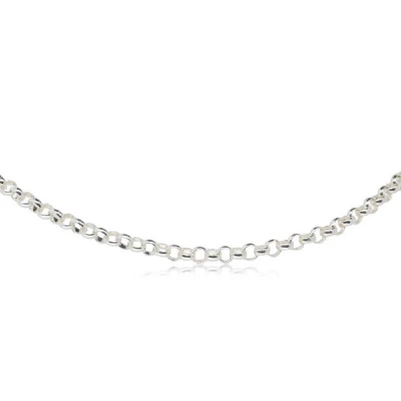 Sterling Silver Round Belcher Chain