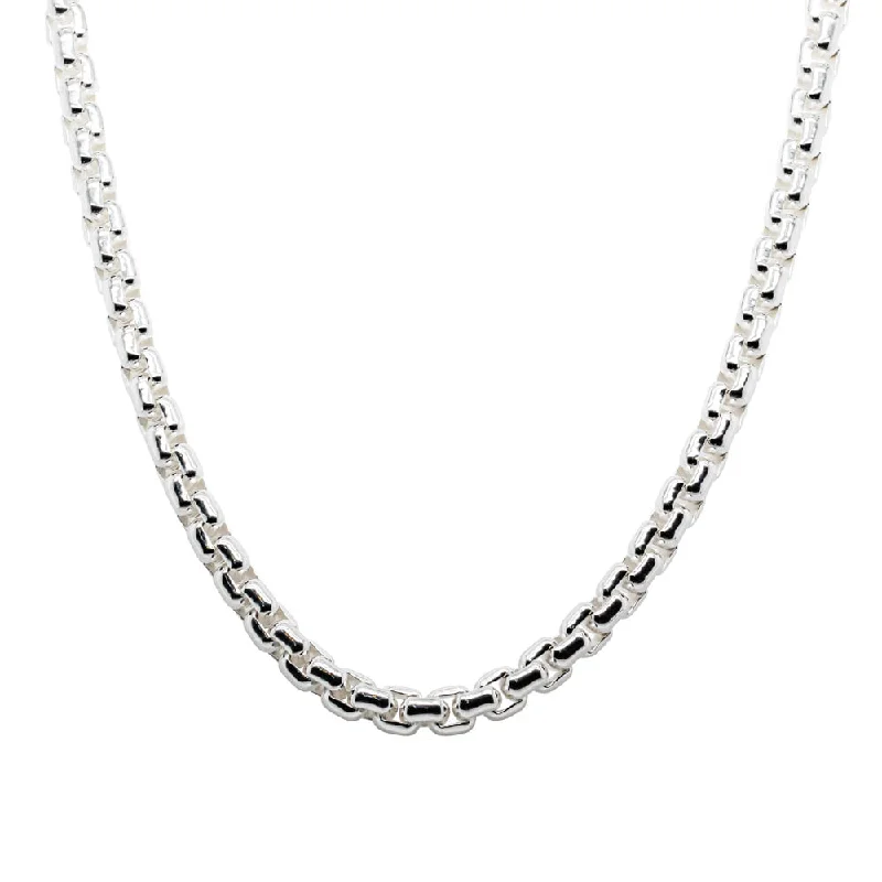 Sterling Silver Box Link Chain