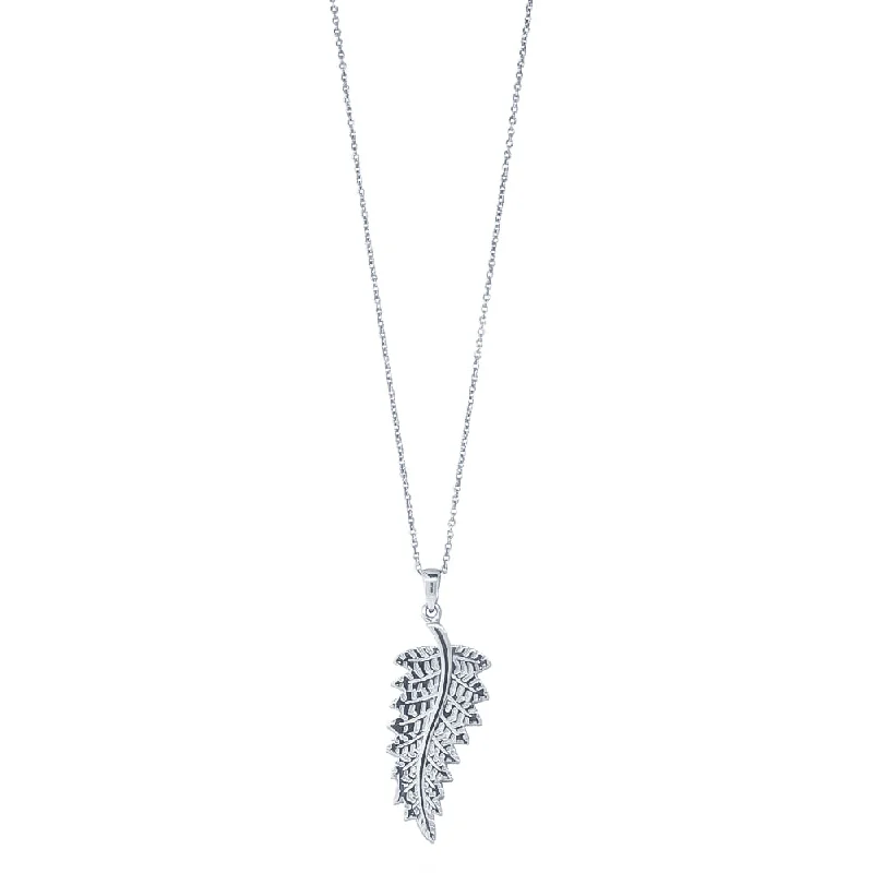 Sterling Silver NZ Fern Pendant