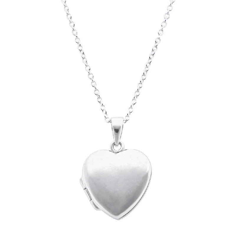 Sterling Silver Small Heart Locket